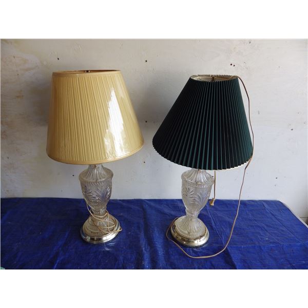 Pair of table lamps