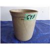 Image 1 : cracked stonewear crock