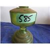 Image 1 : Green coal oil table Lantern