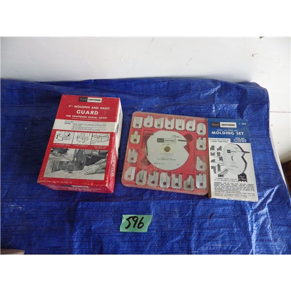 7" radial and table saw molding set