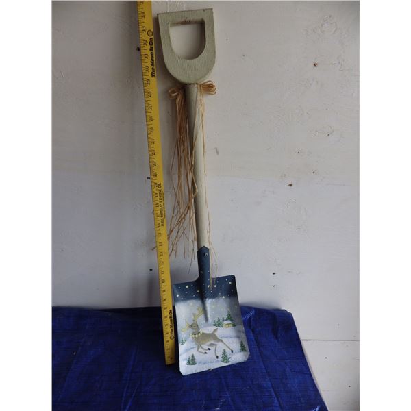 Decorative Christmas shovel