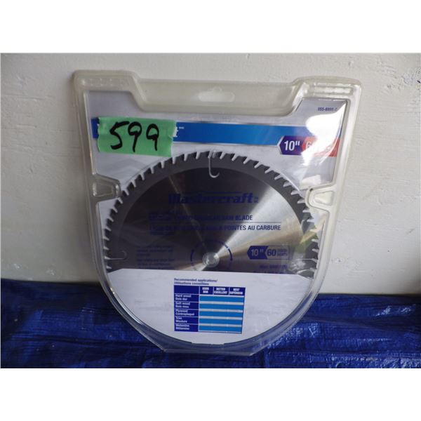 Mastercraft 10" carbide tipped circular saw blade