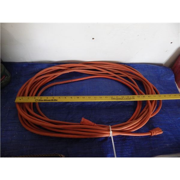 Extension cord approximately 24 feet 12/3
