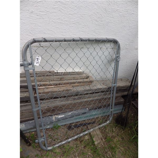 chain link fence gate