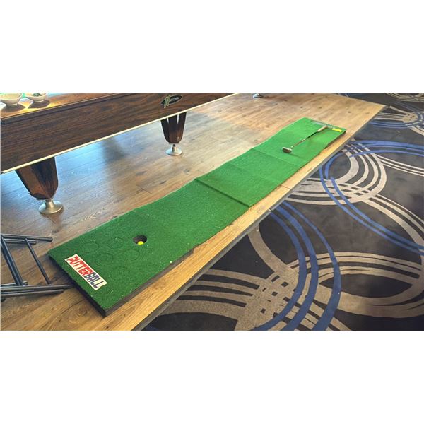 PUTTER BALL 11FT PUTTING GREEN WITH ONE PUTTER AND BALL