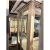 Image 6 : Retail Kiosk w/ Glass Doors (Panel Missing)