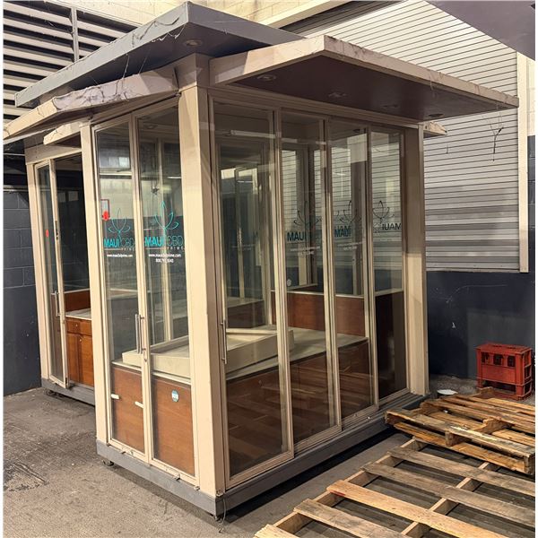 Retail Kiosk w/ Glass Doors