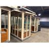 Image 3 : Retail Kiosk w/ Glass Doors