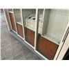 Image 17 : Retail Kiosk w/ Glass Doors (Panels Missing)
