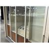 Image 18 : Retail Kiosk w/ Glass Doors (Panels Missing)