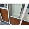 Image 22 : Retail Kiosk w/ Glass Doors (Panels Missing)