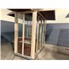 Image 3 : Retail Kiosk w/ Glass Doors (Panel Missing)