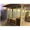 Image 4 : Retail Kiosk w/ Glass Doors (Panel Missing)