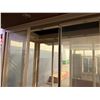 Image 5 : Retail Kiosk w/ Glass Doors (Panel Missing)