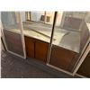 Image 7 : Retail Kiosk w/ Glass Doors (Panel Missing)