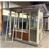 Image 1 : Retail Kiosk w/ Glass Doors (Panels Missing)
