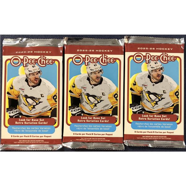 2025-26 O-PEE-CHEE PREMIER NHL FOIL PACKS (3)