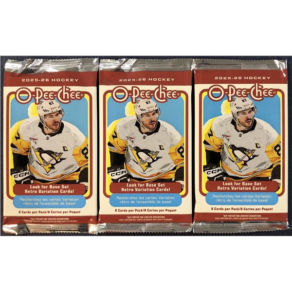 2025-26 O-PEE-CHEE PREMIER NHL FOIL PACKS (3)