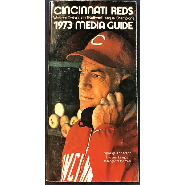 1973 MLB BASEBALL CINCINNATI REDS MEDIA GUIDE