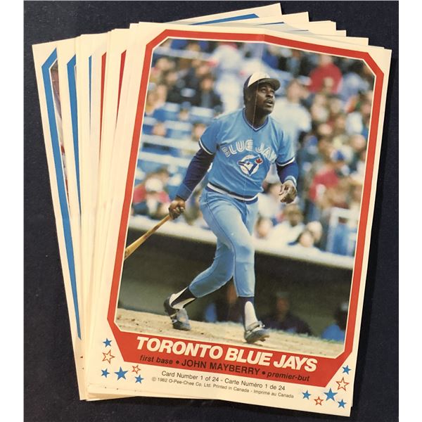 1982 O-PEE-CHEE BASEBALL INSERT POSTER SET