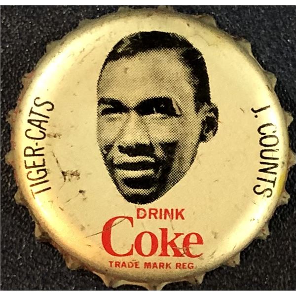 1965 COCA COLA CFL BOTTLE CAPS - JOHNNY COUNTS