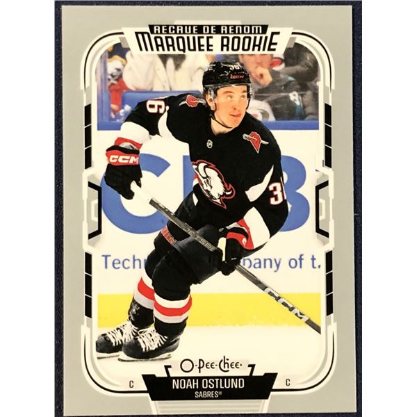 2025-26 O-PEE-CHEE PREMIER NHL NOAH OSTLUND MARQUEE ROOKIE CARD