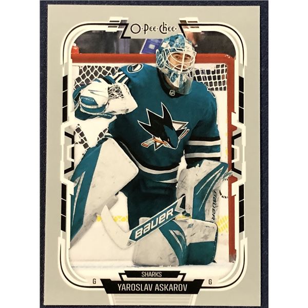 2025-26 O-PEE-CHEE PREMIER NHL YAROSLAV ASKAROV ROOKIE CARD