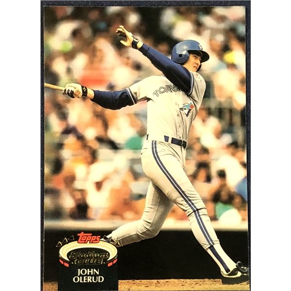 1992 TOPPS STADIUM CLUB BASEBALL JOHN OLERUD