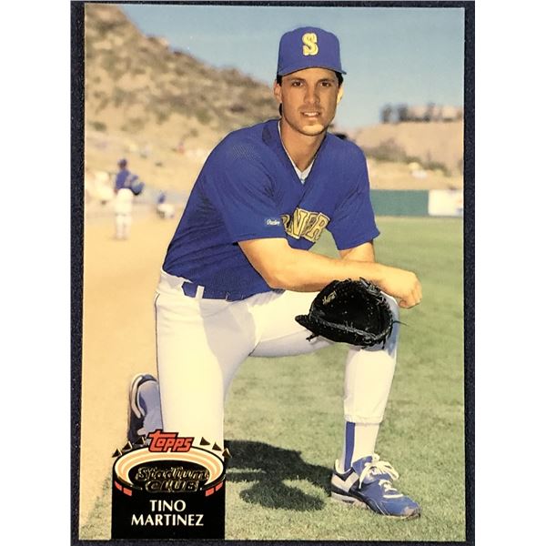 1992 TOPPS STADIUM CLUB BASEBALL TINO MARTINEZ