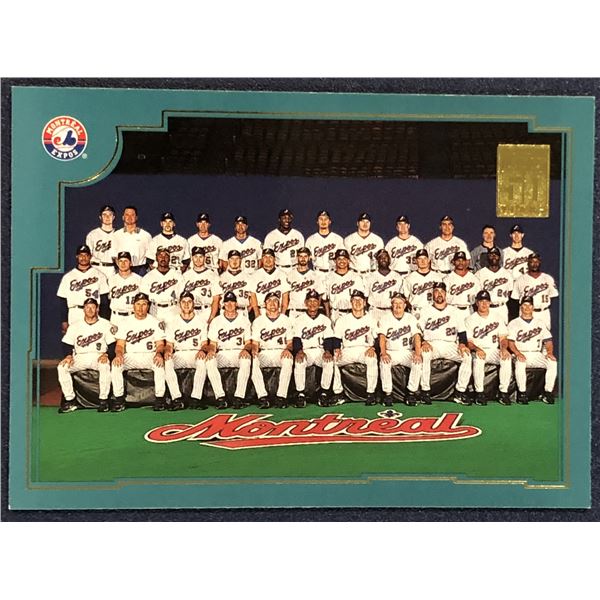 2001 TOPPS MONTREAL EXPOS