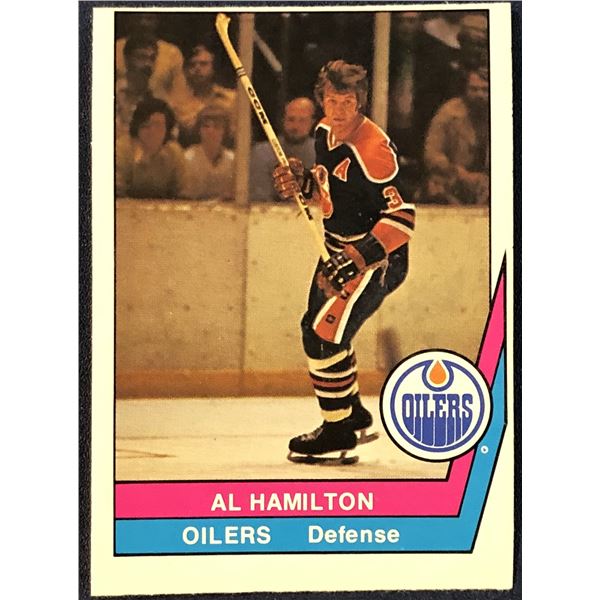 1977-78 O-PEE-CHEE WHA HOCKEY AL HAMILTON
