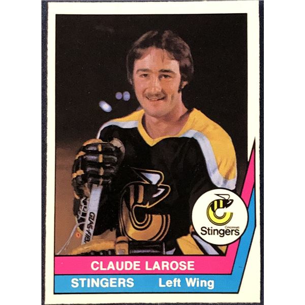1977-78 O-PEE-CHEE WHA HOCKEY CLAUDE LAROSE