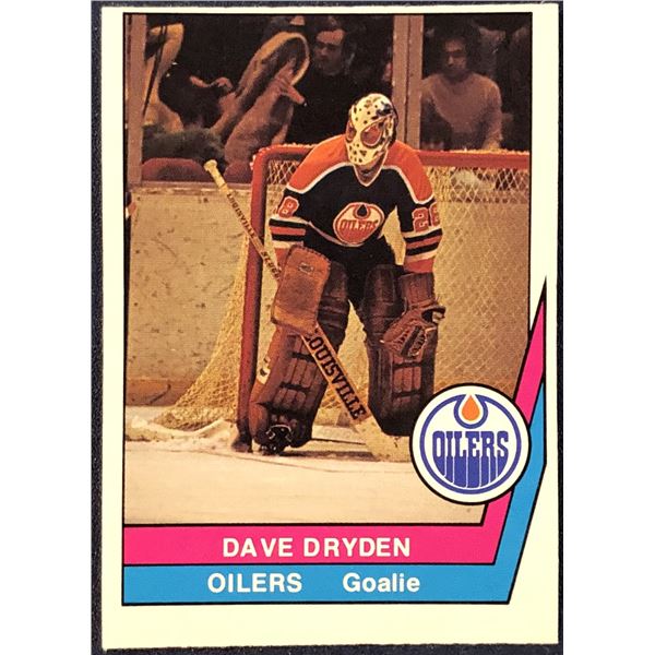 1977-78 O-PEE-CHEE WHA HOCKEY DAVE DRYDEN