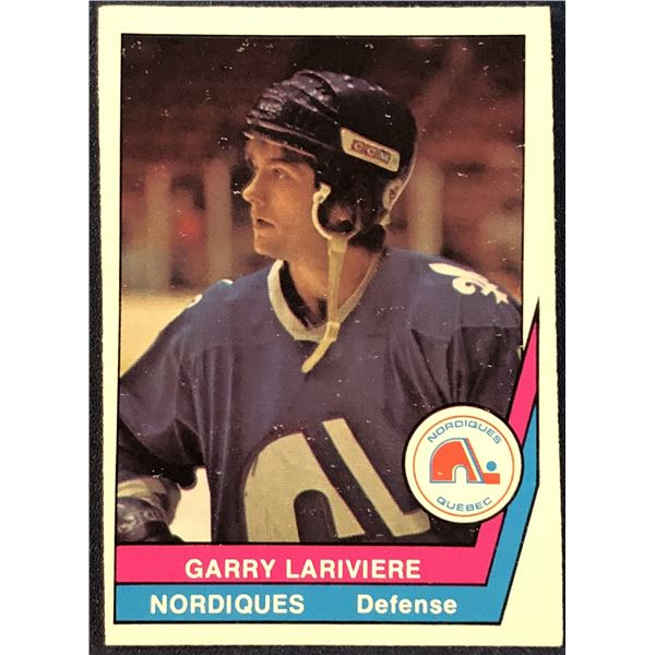 1977-78 O-PEE-CHEE WHA HOCKEY GARRY LARIVIERE