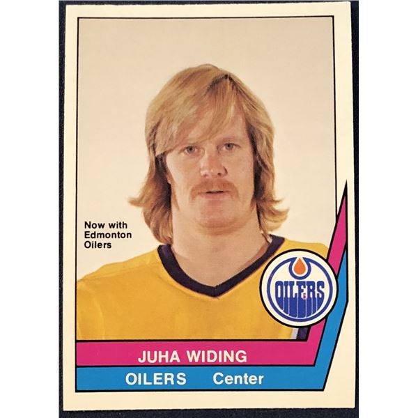 1977-78 O-PEE-CHEE WHA HOCKEY JUHA WIDING