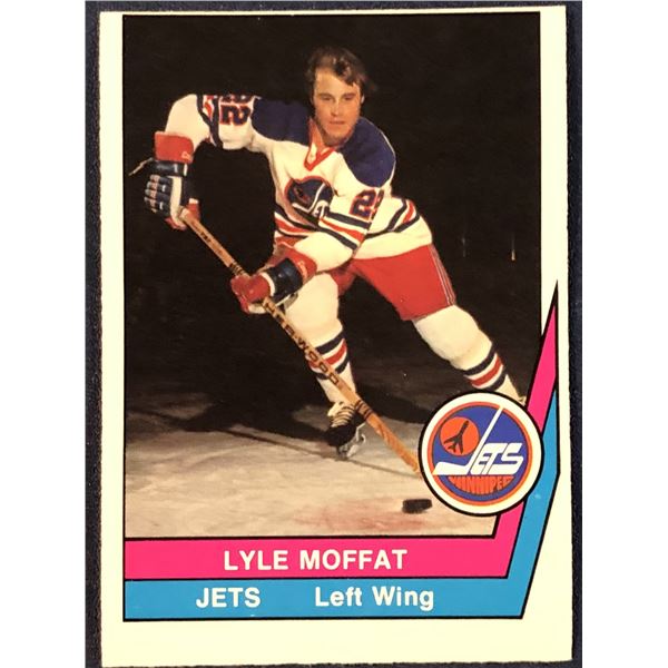 1977-78 O-PEE-CHEE WHA HOCKEY LYLE MOFFAT