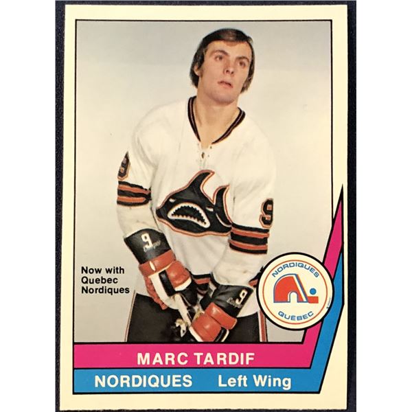 1977-78 O-PEE-CHEE WHA HOCKEY MARC TARDIF