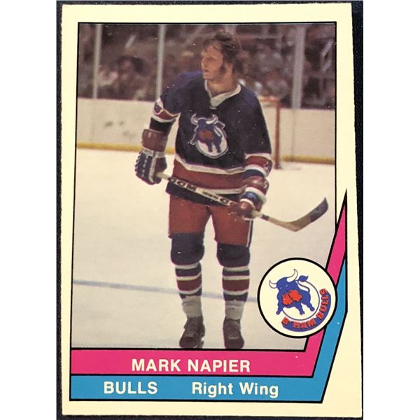 1977-78 O-PEE-CHEE WHA HOCKEY MARK NAPIER