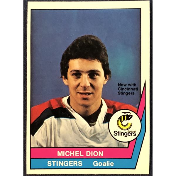 1977-78 O-PEE-CHEE WHA HOCKEY MICHEL DION