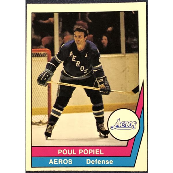 1977-78 O-PEE-CHEE WHA HOCKEY POUL POPIEL