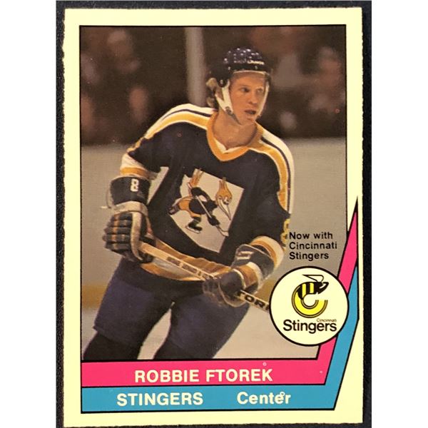 1977-78 O-PEE-CHEE WHA HOCKEY ROBBIE FTOREK