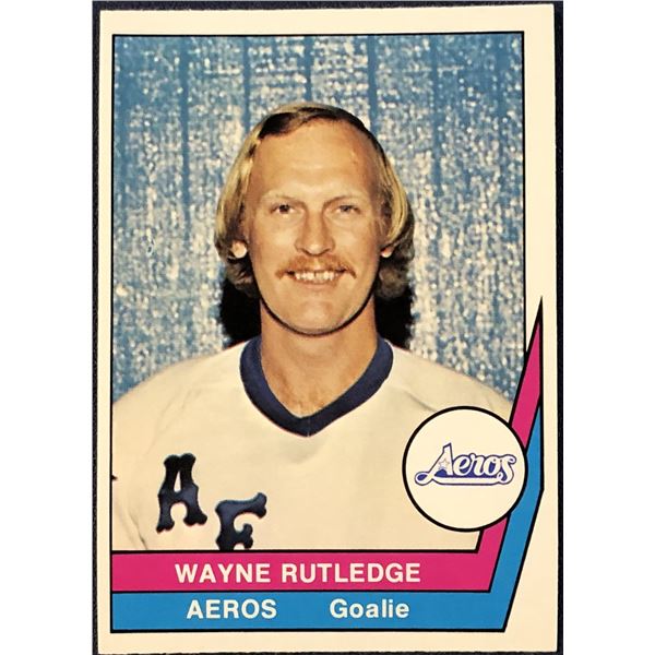 1977-78 O-PEE-CHEE WHA HOCKEY WAYNE RUTLEDGE