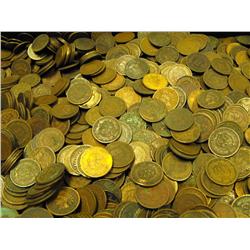 Lot of 50 Indian Head Pennies-ag-f