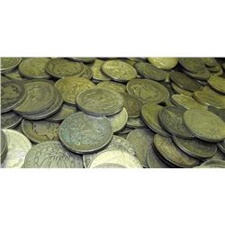 Large Lot of 300 Morgan Silver Dollars-