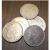Image 1 : Lot of 5 Morgans- 90% Silver
