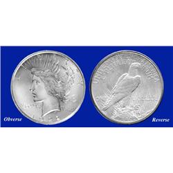 1922 Peace Dollar Uncirculated