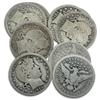 Image 1 : Roll of Barber Quarters ag-xf grades- 1892-1916