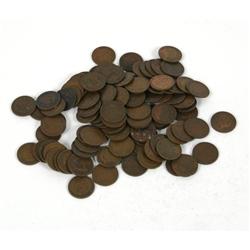 Lot of 100 Indian Head Pennies