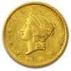 Image 1 : 19th Century $ 1 Gold Liberty Head Coin-