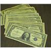 Image 1 : Lot of 100 Circulated Silver Certificates